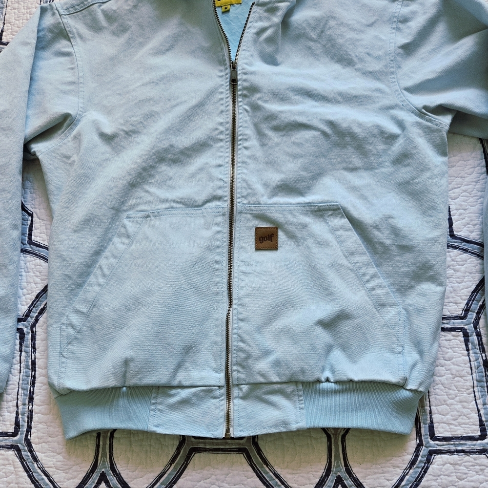 NWOT Golf Wang Canvas Hooded Work Jacket - Picture 7 of 13